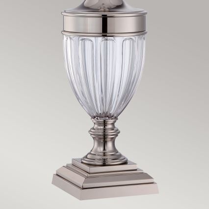 Quoizel - Laualamp DENNISON 1xE27/60W/230V läikiv kroom