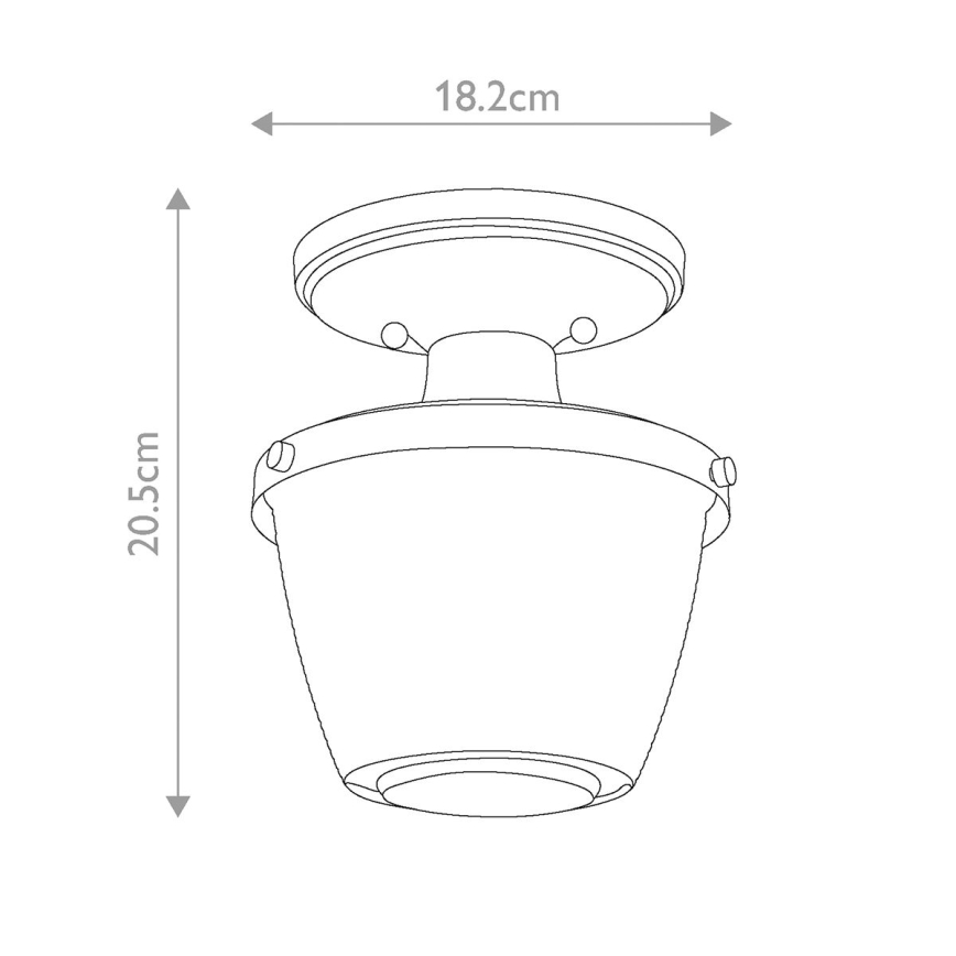 Quoizel - Laevalgusti vannituppa DUBLIN 1xE27/40W/230V IP44 läikiv kroom