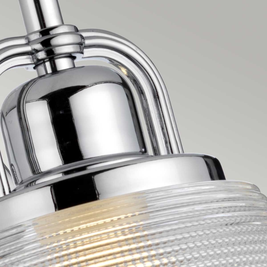 Quoizel - LED Seinavalgusti vannituppa DUBLIN 1xG9/3W/230V IP44 läikiv kroom