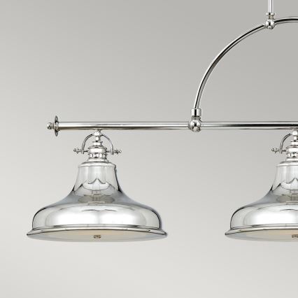 Quoizel - Lühter EMERY 3xE27/100W/230V läikiv kroom