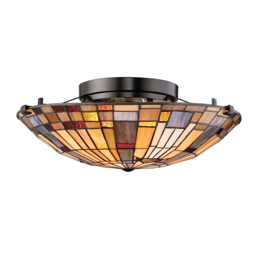 Quoizel - Laevalgusti INGLENOOK 2xE27/60W/230V d. 40,7 cm