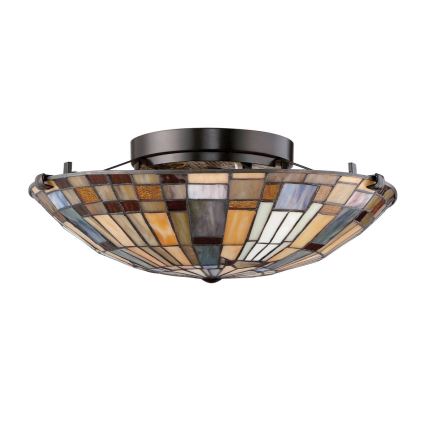 Quoizel - Laevalgusti INGLENOOK 2xE27/60W/230V d. 40,7 cm