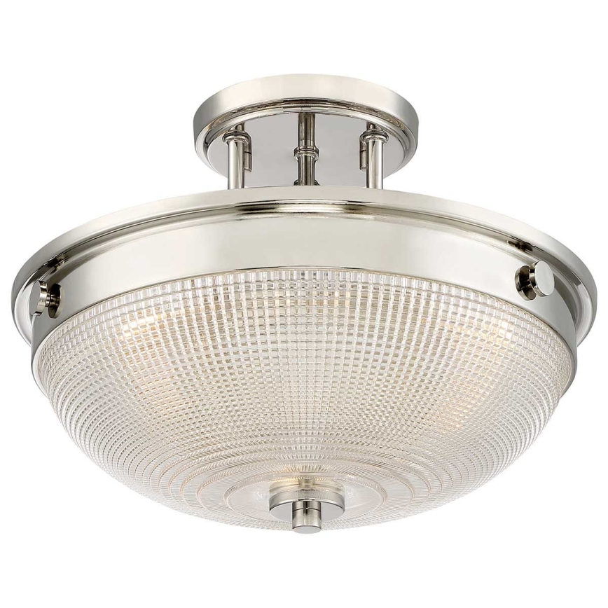 Quoizel - Pinnale kinnitatav lühter MANTLE 2xE27/60W/230V läikiv kroom