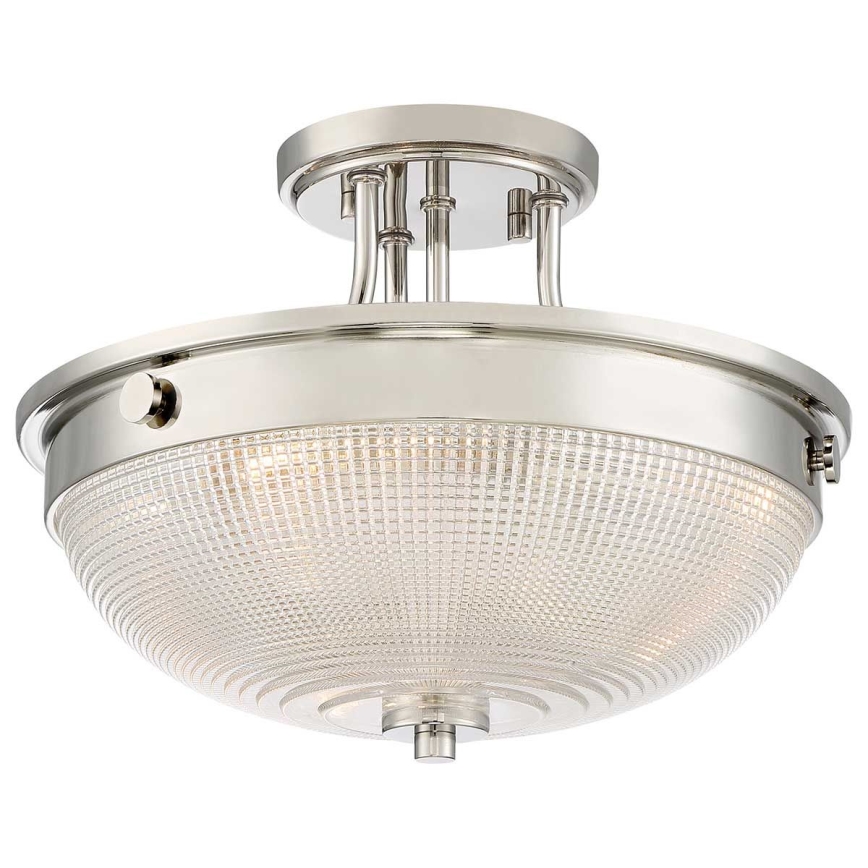 Quoizel - Pinnale kinnitatav lühter MANTLE 2xE27/60W/230V läikiv kroom