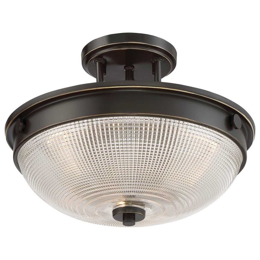 Quoizel - Pinnale kinnitatav lühter MANTLE 2xE27/60W/230V pronks