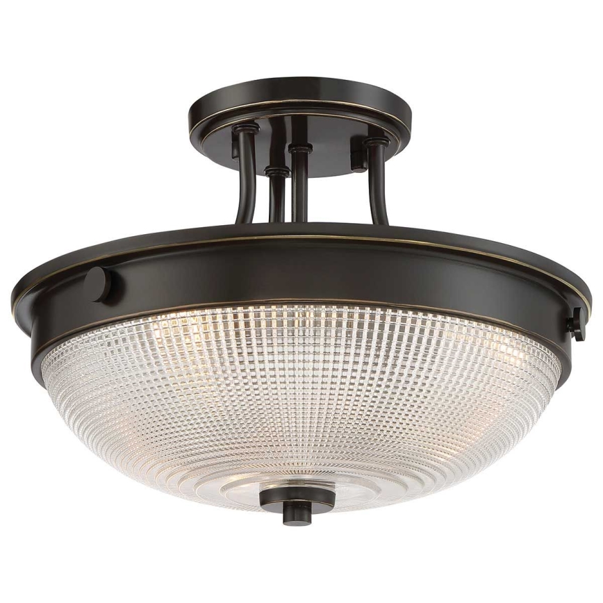Quoizel - Pinnale kinnitatav lühter MANTLE 2xE27/60W/230V pronks