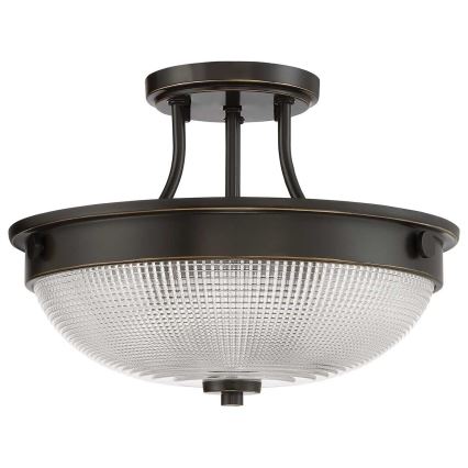 Quoizel - Pinnale kinnitatav lühter MANTLE 2xE27/60W/230V pronks