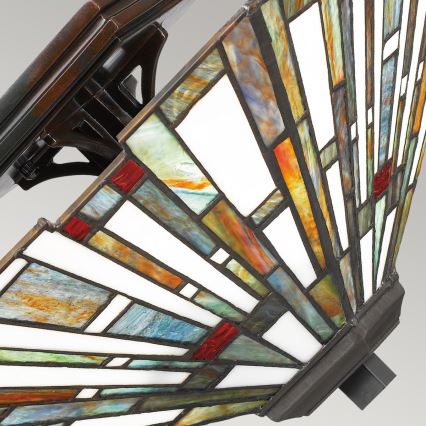 Quoizel - Laelamp Tiffany MAYBECK 2xE27/60W/230V