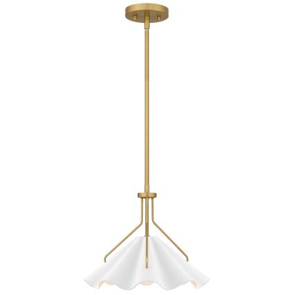 Quoizel - Ripplühter MEJIA 1xE27/60W/230V d. 35,6 cm messing