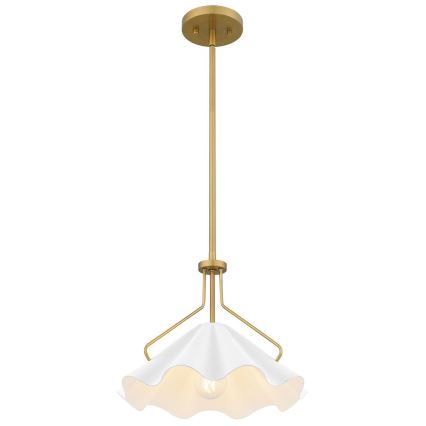 Quoizel - Ripplühter MEJIA 1xE27/60W/230V d. 35,6 cm messing