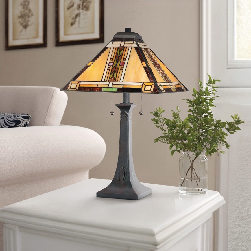 Quoizel - Tiffany NAVAJO laualamp 2xE27/60W/230V