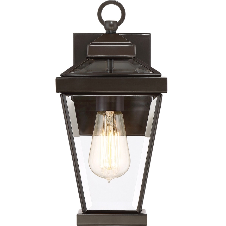 Quoizel - Väli seinavalgusti RAVINE 1xE27/60W/230V IP44 pruun