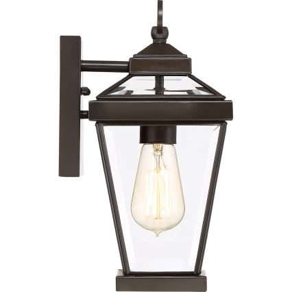 Quoizel - Väli seinavalgusti RAVINE 1xE27/60W/230V IP44 pruun