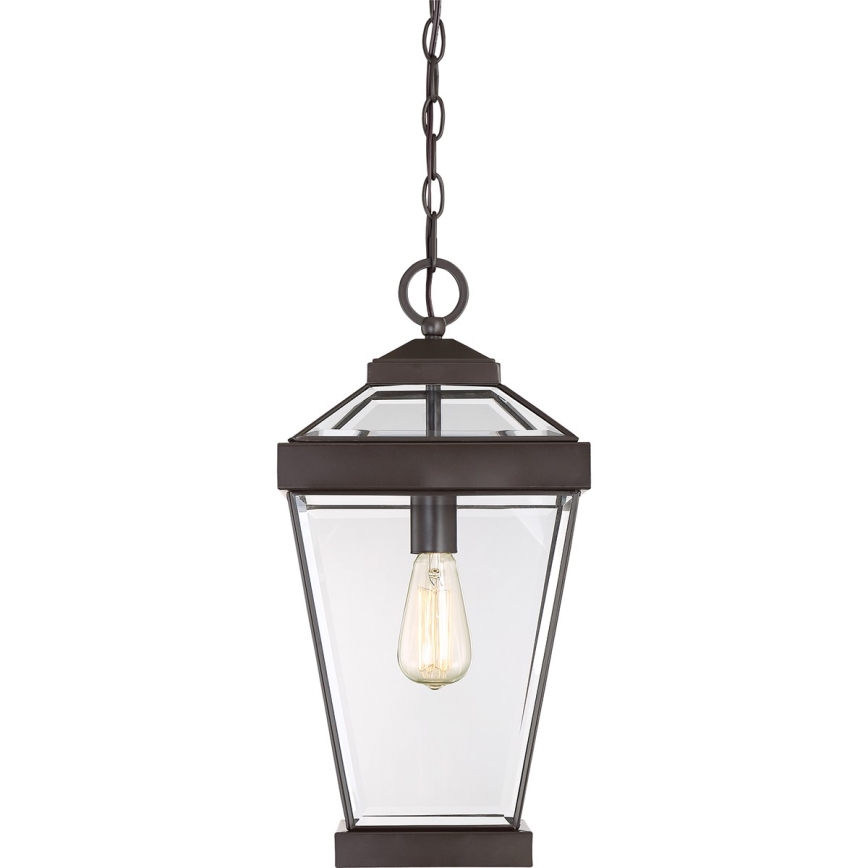 Quoizel - Välilühter RAVINE 1xE27/60W/230V IP23 pruun