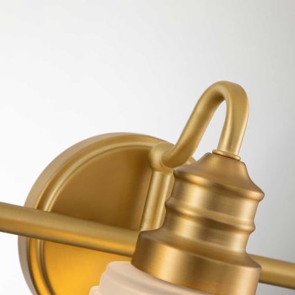 Quoizel - LED vannitoa seinavalgusti SWELL 3xG9/3W/230V IP44 kuldne