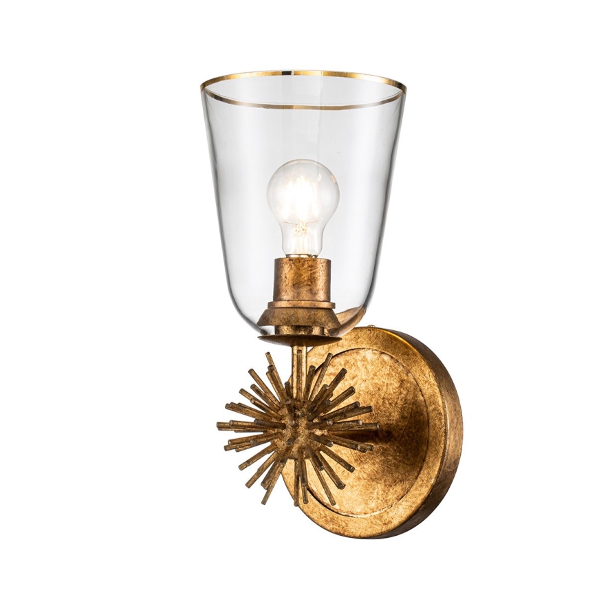 Quoizel - Seinavalgusti STARING 1xE27/40W/230V, vaskse viimistlusega