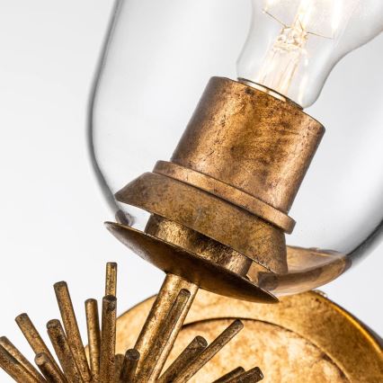 Quoizel - Seinavalgusti STARING 1xE27/40W/230V, vaskse viimistlusega