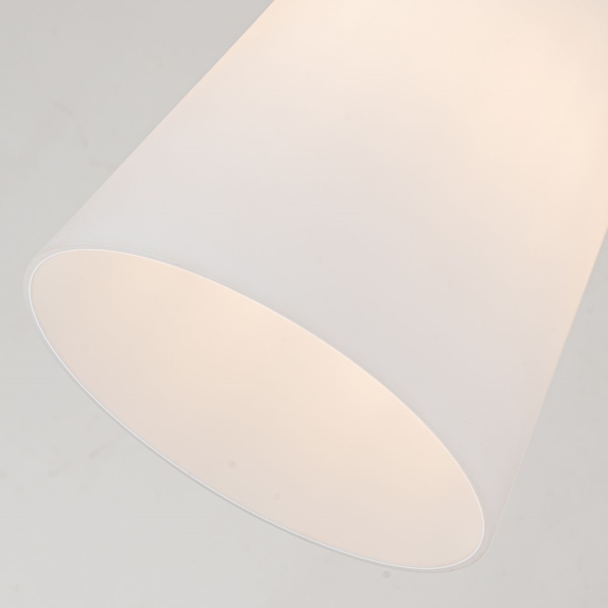 Quoizel - Ripplühter STARING 1xE27/40W/230V d. 18,4 cm kuldne/paatina/valge