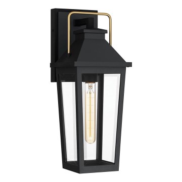 Quoizel - Väli seinavalgusti BUCKLEY 1xE27/40W/230V IP44 must