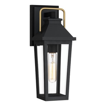 Quoizel - Väli seinavalgusti BUCKLEY 1xE27/40W/230V IP44 must
