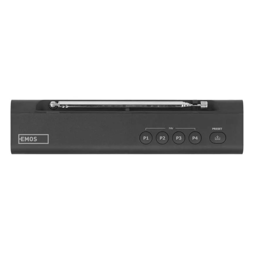 Raadio DAB DAB+ FM 3W/5V/4xAA must