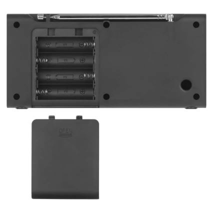Raadio DAB DAB+ FM 3W/5V/4xAA must