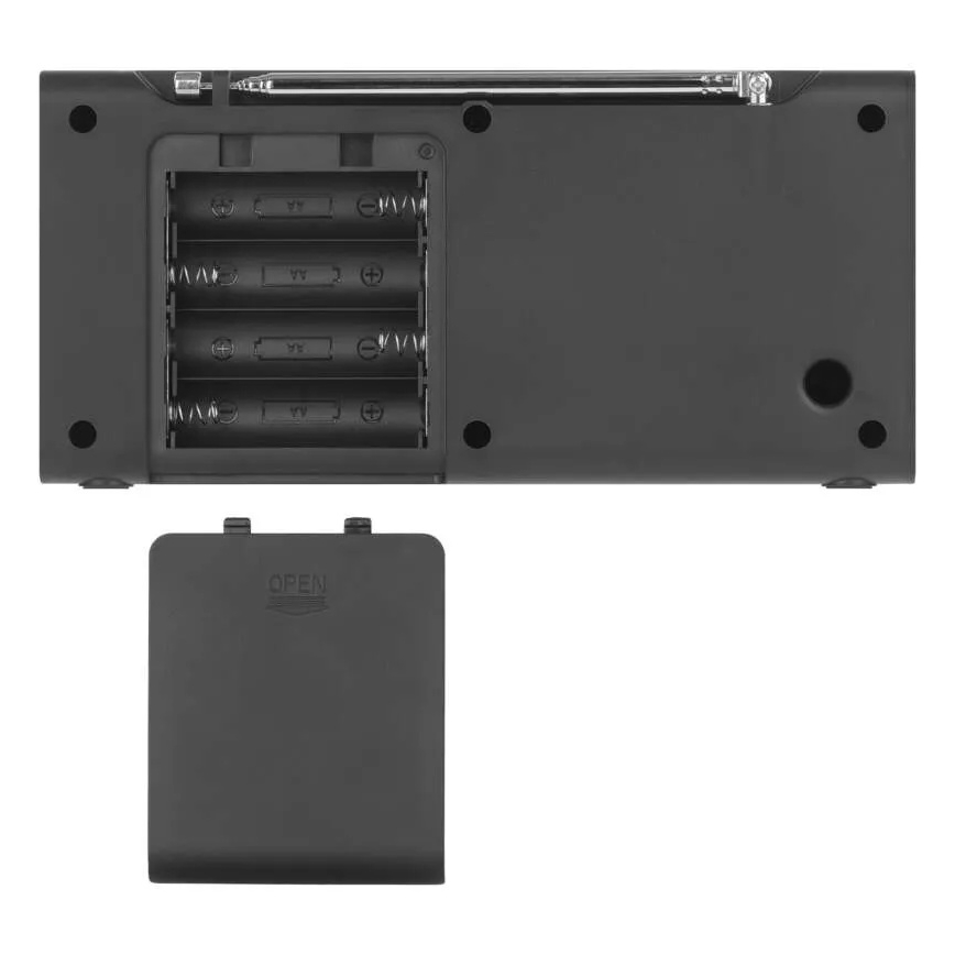 Raadio DAB DAB+ FM 3W/5V/4xAA must