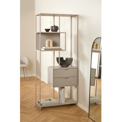 Raamatukapp SARON 77x185 cm hall