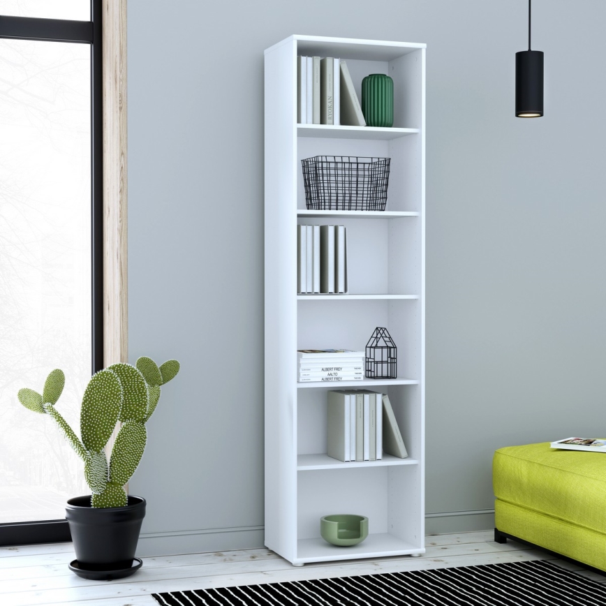 Raamatukapp URAN, valge