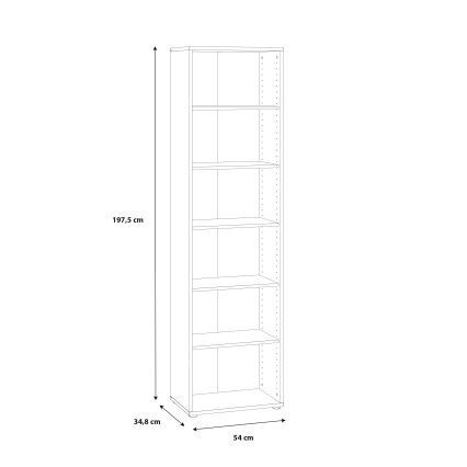 Raamatukapp URAN, valge