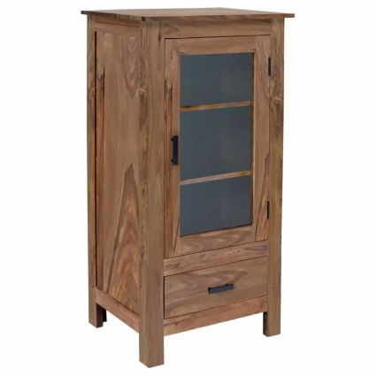 Raamaturiiul RAMI 60x120x45 cm massiivpuit/palisander