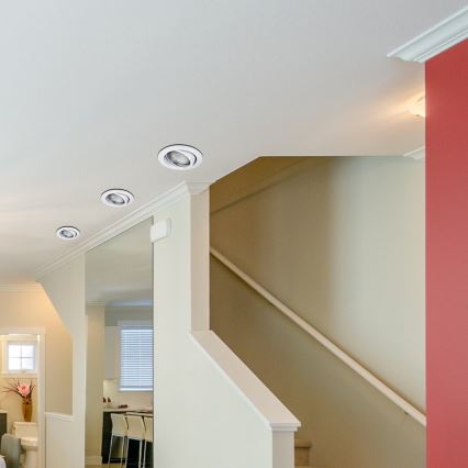 Rabalux - KOMPLEKT 3× LED süvistatavaid laevalgusteid, 1× GU10/3W/230V, IP40