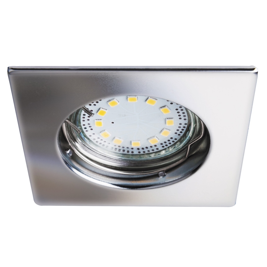 Rabalux - komplekt 3xLED vannitoa süvistatav laevalgusti 1xGU10/3W/230V IP44