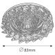 Rabalux 1160 - ripplaevalgusti FASHION 1xGU5,3/50W/12V
