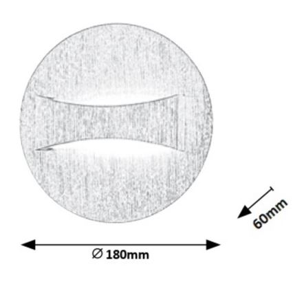 Rabalux - LED Seinavalgusti LED/6W/230V