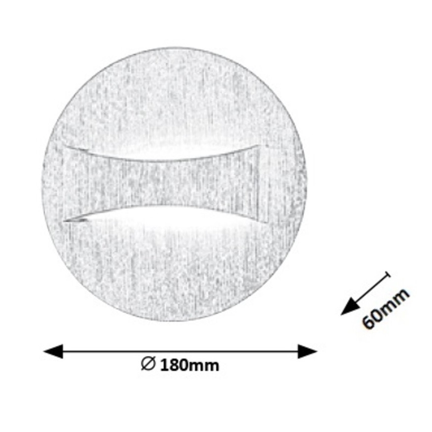 Rabalux - LED Seinavalgusti LED/6W/230V