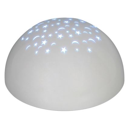 Rabalux 1470 - LED Öövalgusti LINA RGB LED/0,5W/3xAA