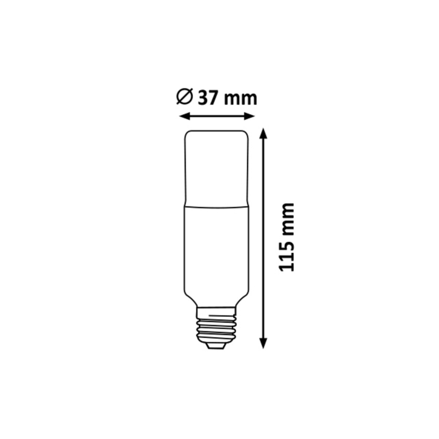 Rabalux - LED Pirn T37 E27/9W/230V 4000K
