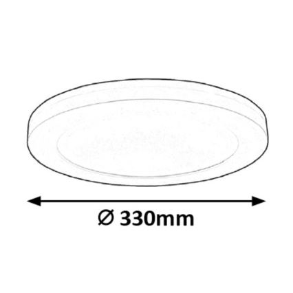 Rabalux - LED Laevalgusti koos anduriga LED/30W/230V 33 cm