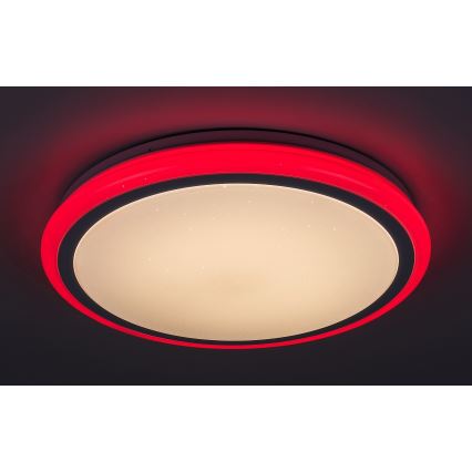 Rabalux - Hämardatav RGB-LED laelamp kaugjuhtimispuldiga/32W/230V läbimõõt 40 cm
