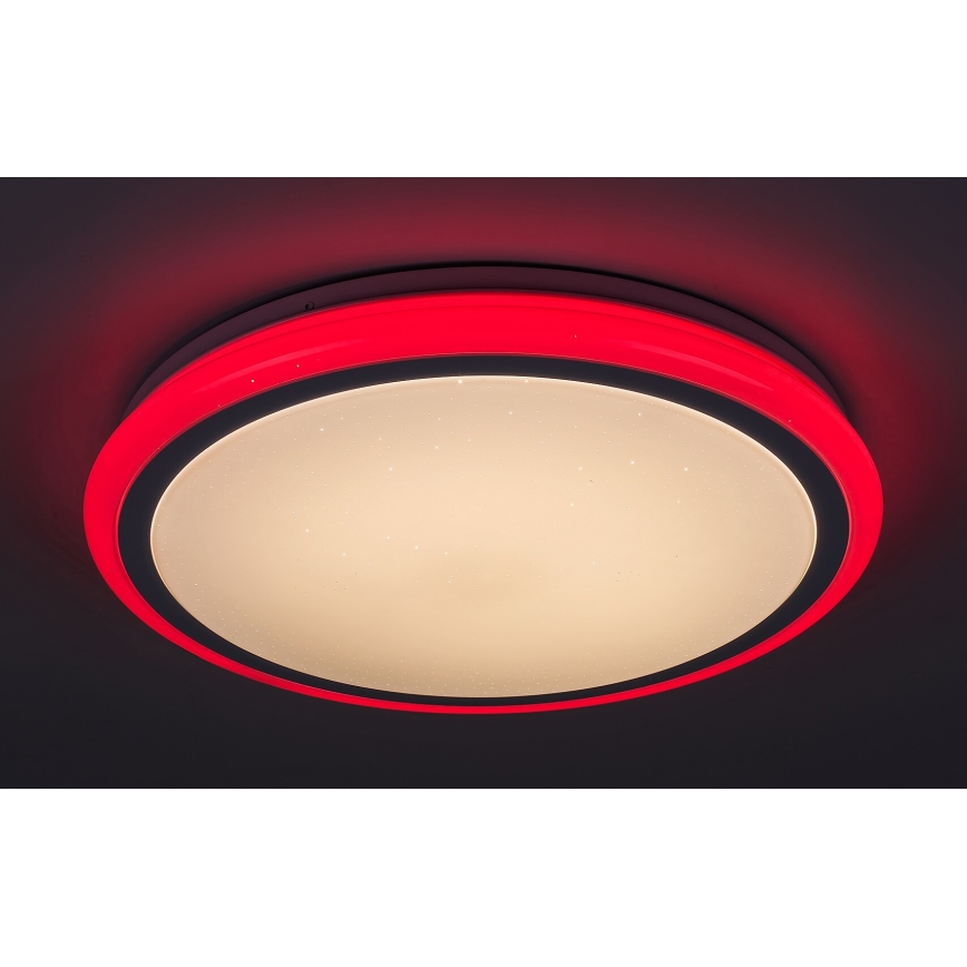 Rabalux - Hämardatav RGB-LED laelamp kaugjuhtimispuldiga/32W/230V läbimõõt 40 cm