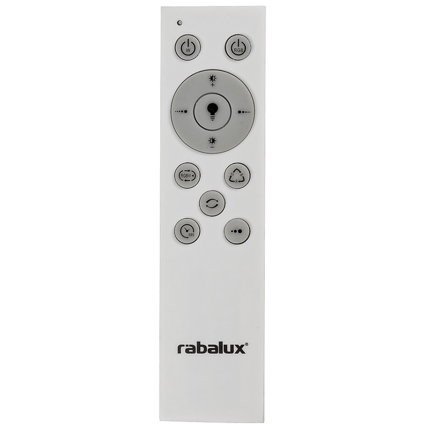 Rabalux - Hämardatav RGB-LED laelamp kaugjuhtimispuldiga/32W/230V läbimõõt 40 cm