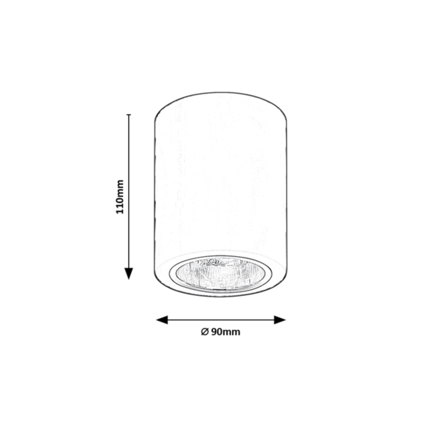 Rabalux - suunatav spottvalgusti 1xE27/25W/230V valge