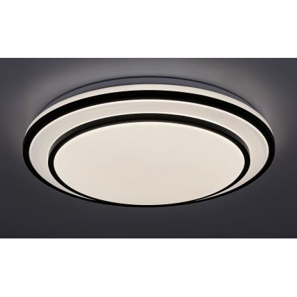 Rabalux - LED Hämardatav laevalgusti LED/40W/230V 3000-6500K must + pult