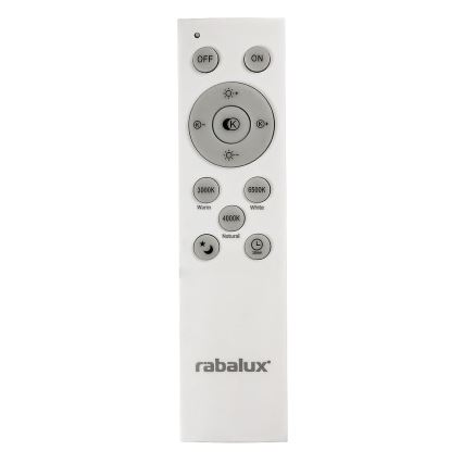 Rabalux - LED Hämardatav laevalgusti LED/40W/230V 3000-6500K hõbe + pult