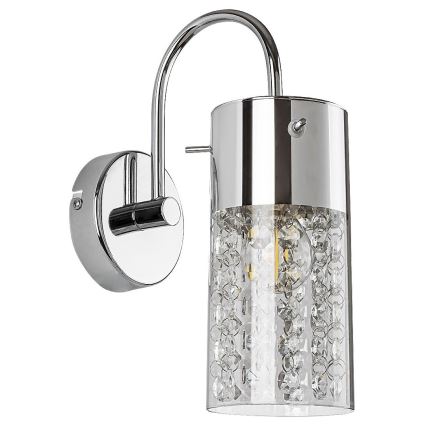 Rabalux - Seinavalgusti vannituppa 1xE14/40W/230V IP44 läikiv kroom