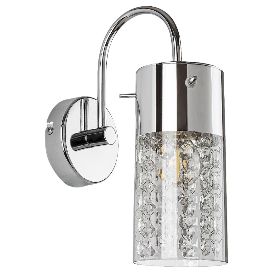 Rabalux - Seinavalgusti vannituppa 1xE14/40W/230V IP44 läikiv kroom