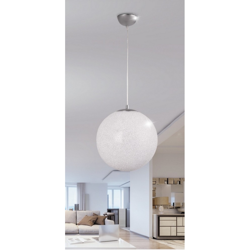 Rabalux 2206 - Lühter BIANCA 1xE27/40W/230V valge