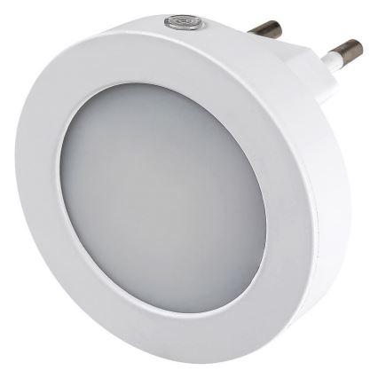 Rabalux - LED Öövalgusti anduriga LED/0,5W/230V 3000K d. 65 mm