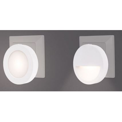 Rabalux - LED Öövalgusti anduriga LED/0,5W/230V 3000K d. 65 mm